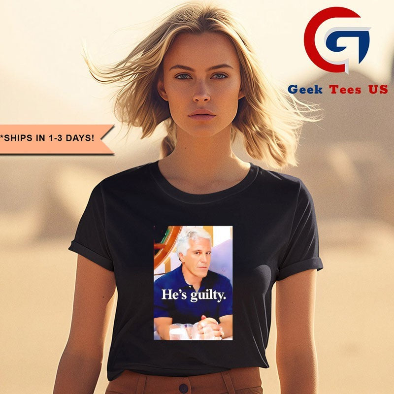 He’s Guilty Island T-shirt