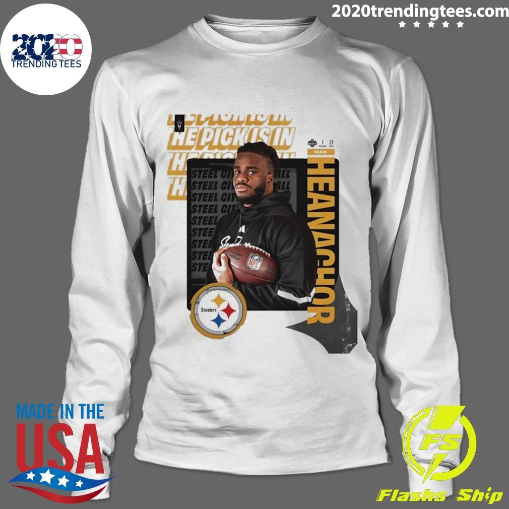 Hmax Iheanachor Round 1 Pick 21 2026 Nfl Draft Pittsburgh Steelers Shirt