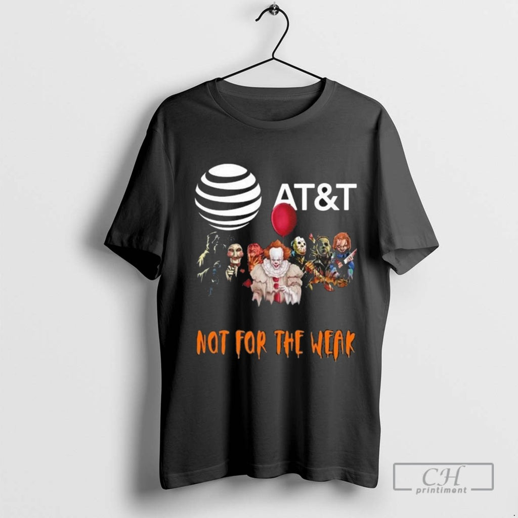 Horror Characters X Att Not For The Weak Halloween 2025 T Shirt Sweater