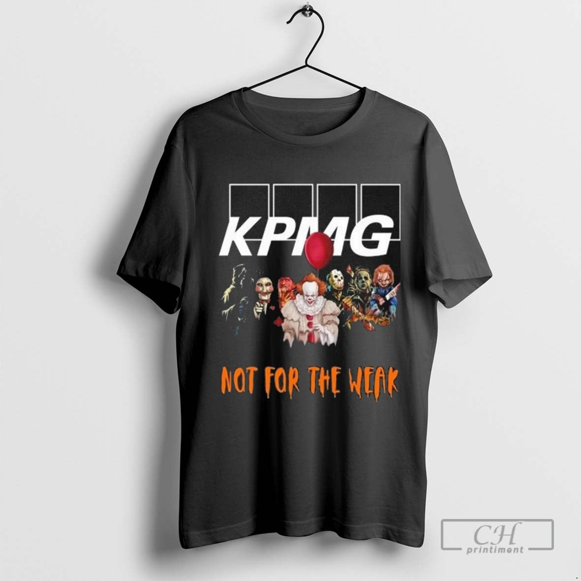 Horror Characters X Kpmg Not For The Weak Halloween 2025 T Shirt Sweater