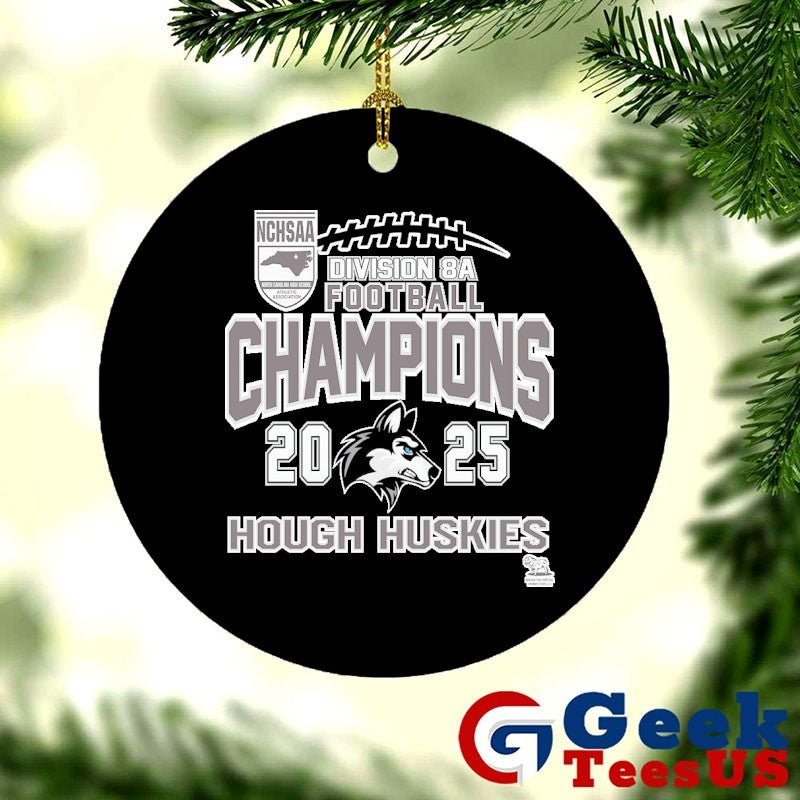 Hough Huskies NCHSAA Division 8A Football Champions 2025 T-shirt