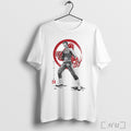 Human Torch Sumi E Japanese T Shirt