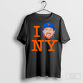 I Ny Mclean Mets Face Shirt Tee