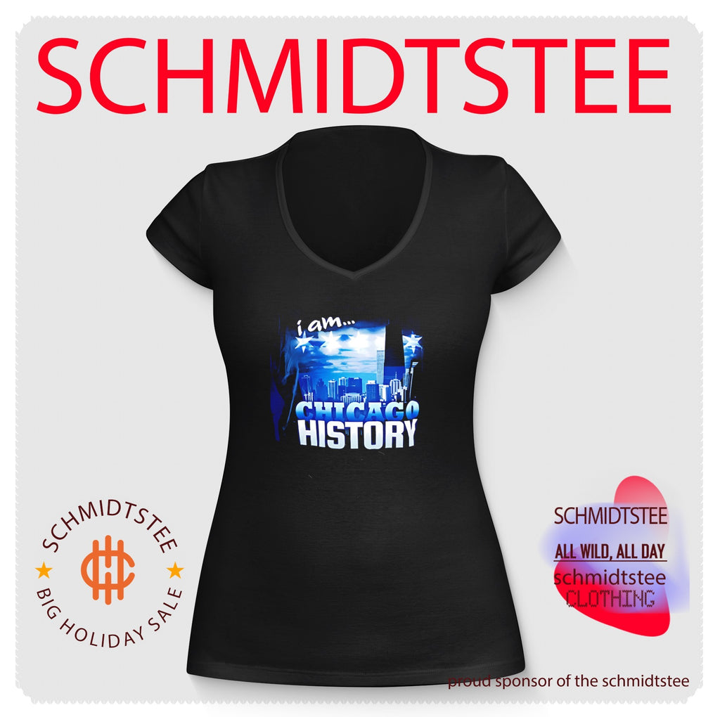 I am Chicago history skyline vintage shirt