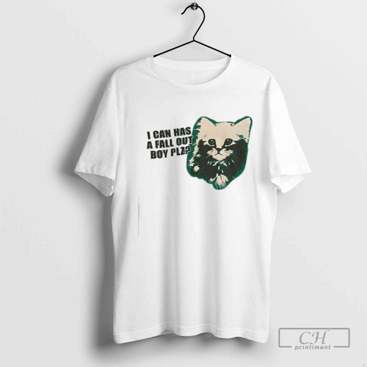 I Can Has A Fall Out Boy Plz Cat Graphic