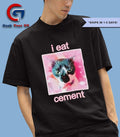 I eat cat cement shirt