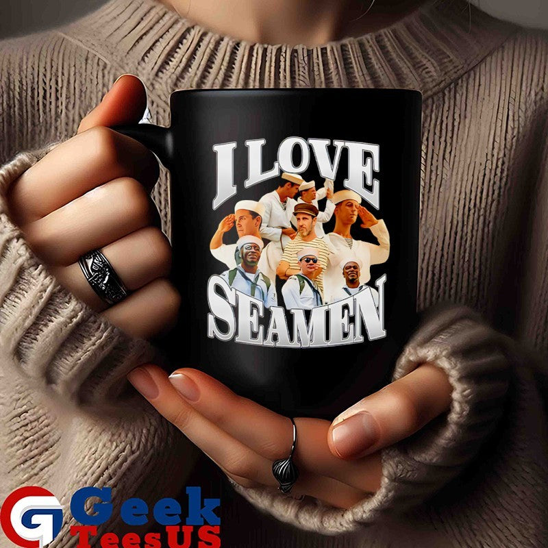 I love Seamen graphic shirt