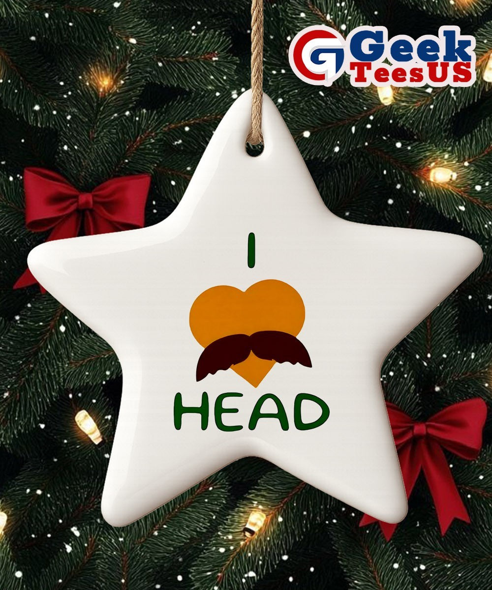 I love head Ornament