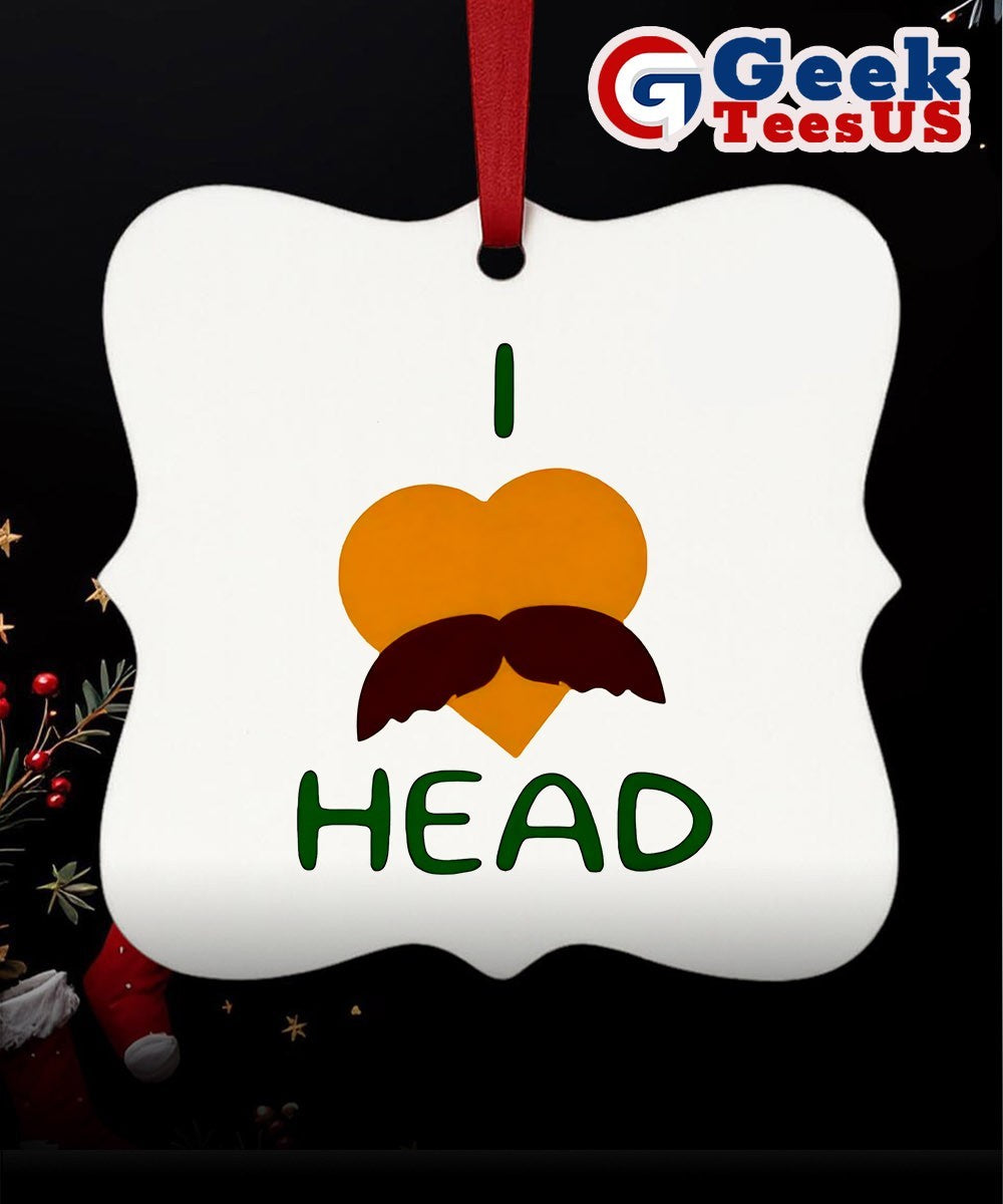 I love head Ornament