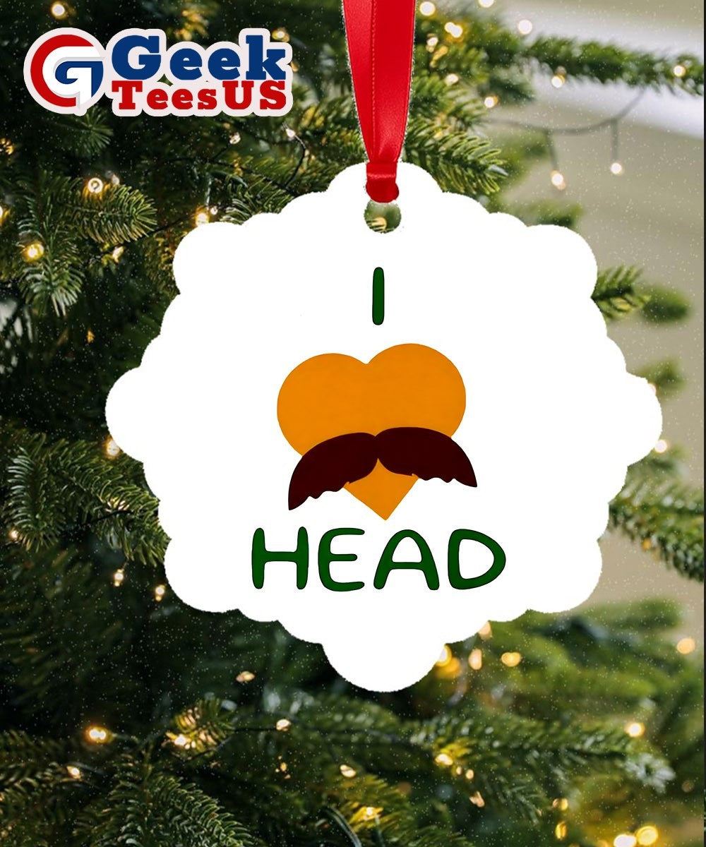 I love head Ornament