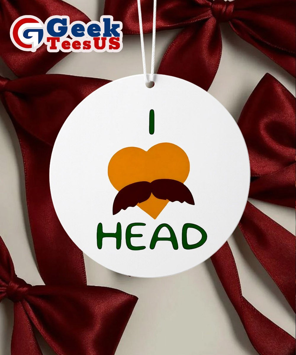 I love head Ornament