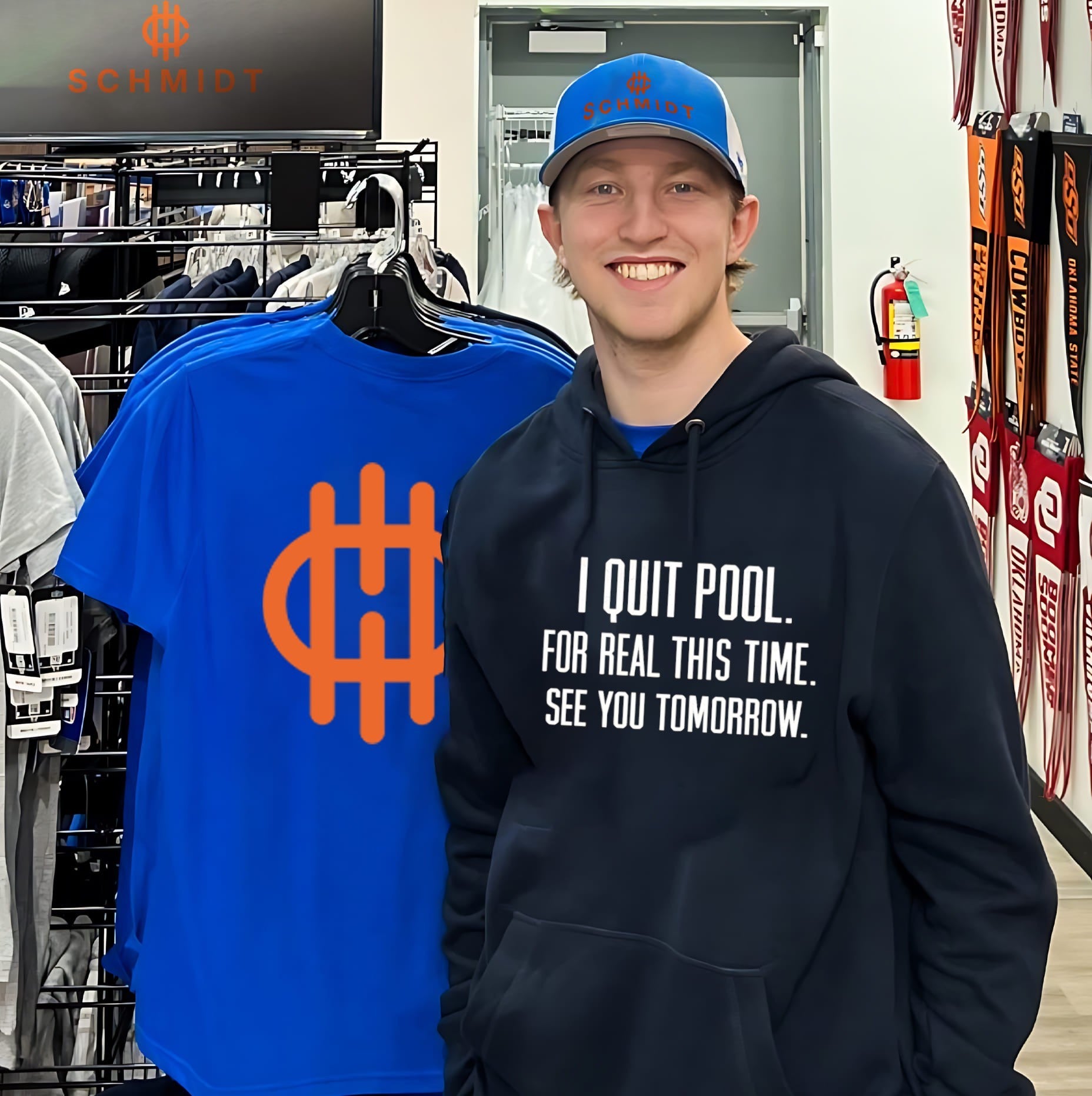 I quit pool for real this time see you tomorrow shirt
