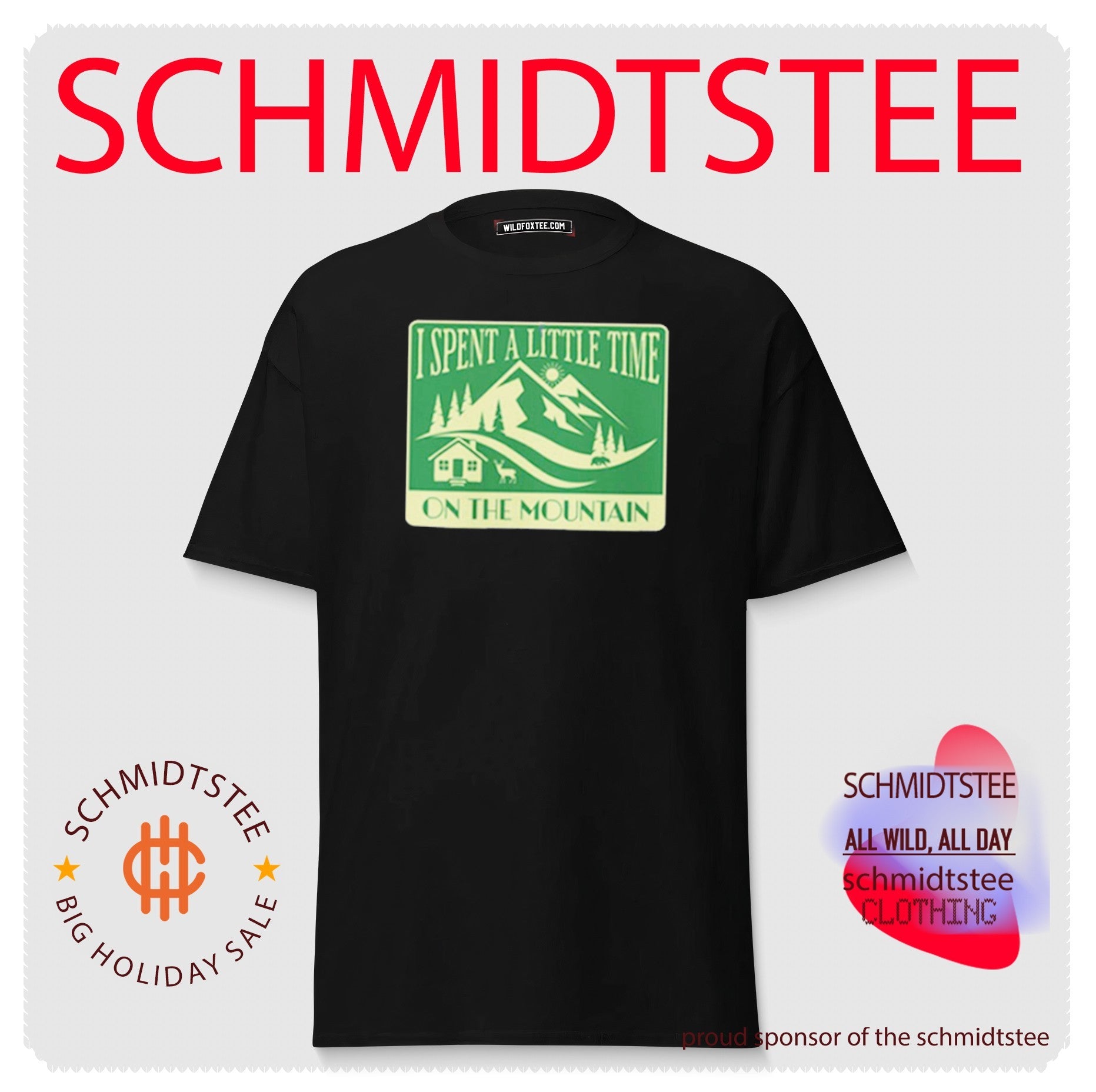 I spent a little time on the mountain shirt