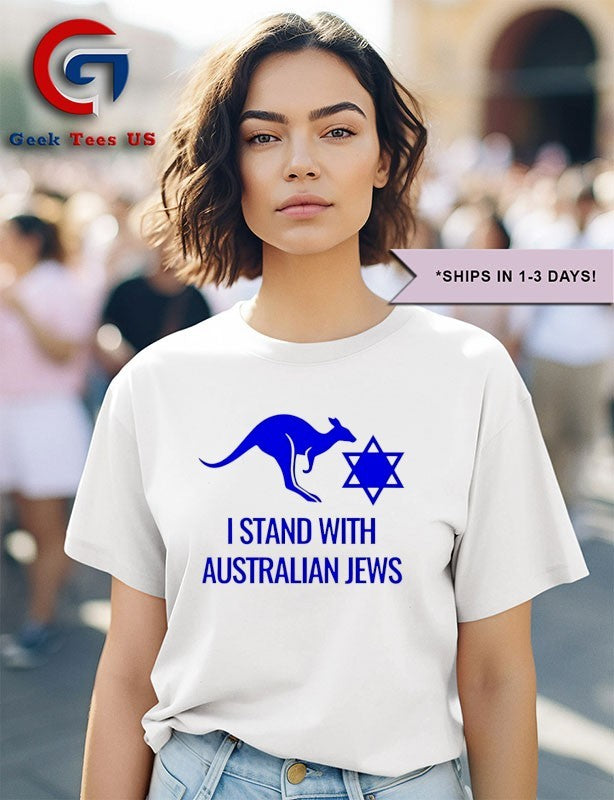 I stand with Australian Jews Pray For Australia shirt