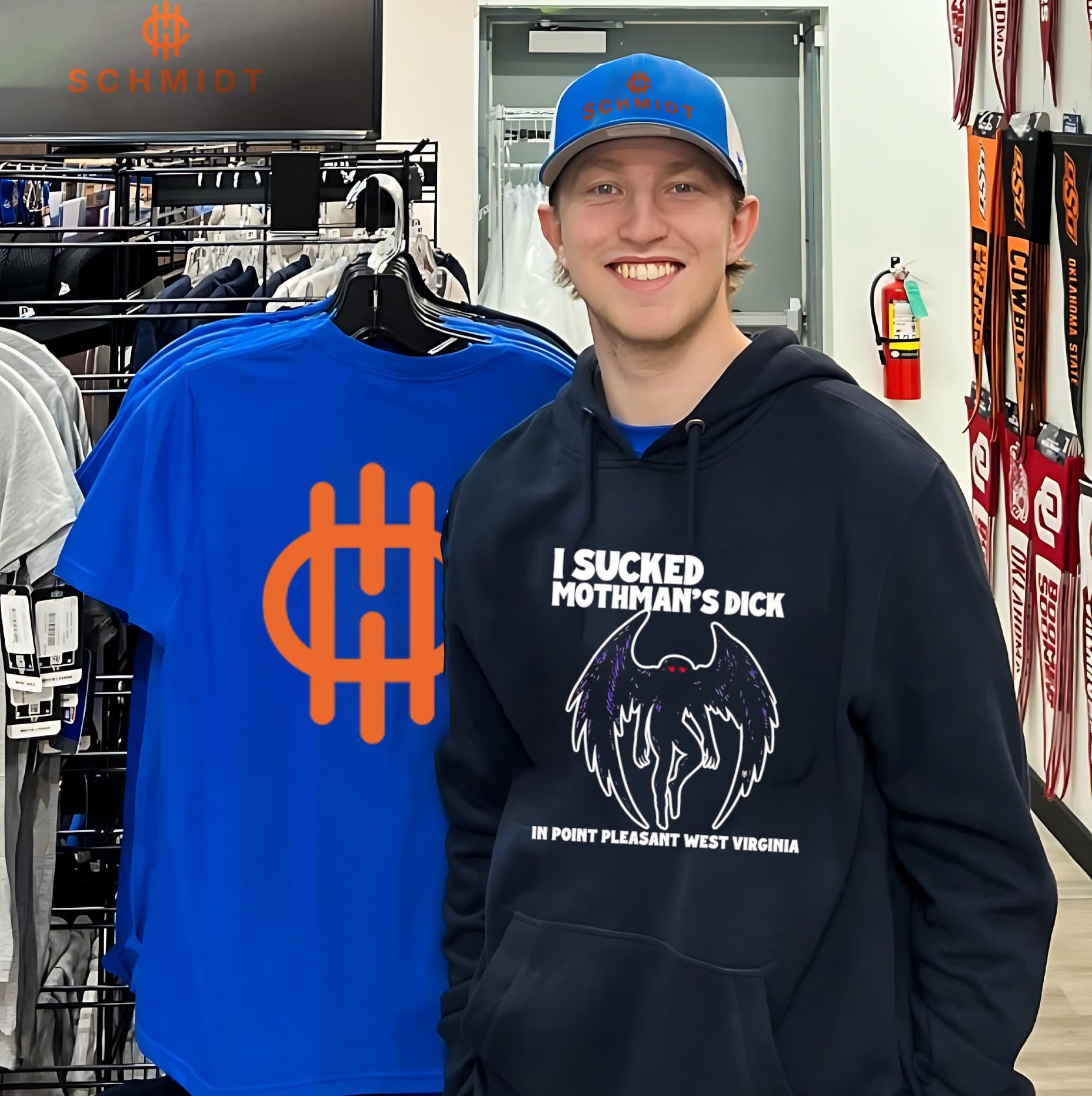 I sucked mothmans dick in point pleasant west virginia shirt