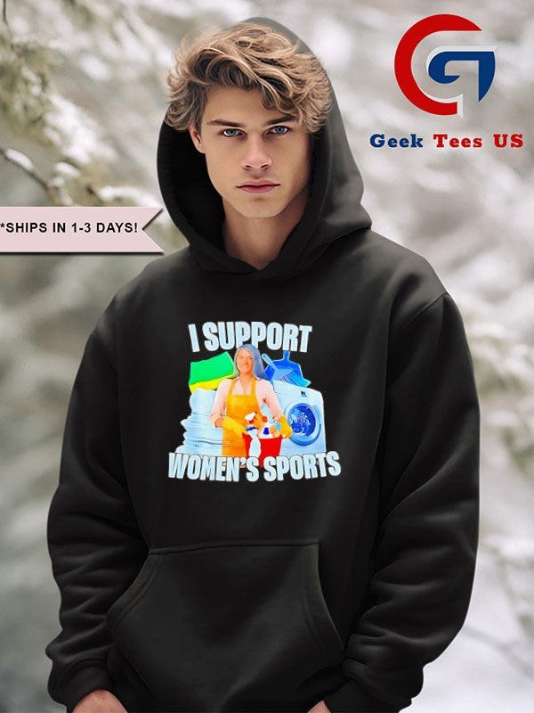 I support womens sports shirt