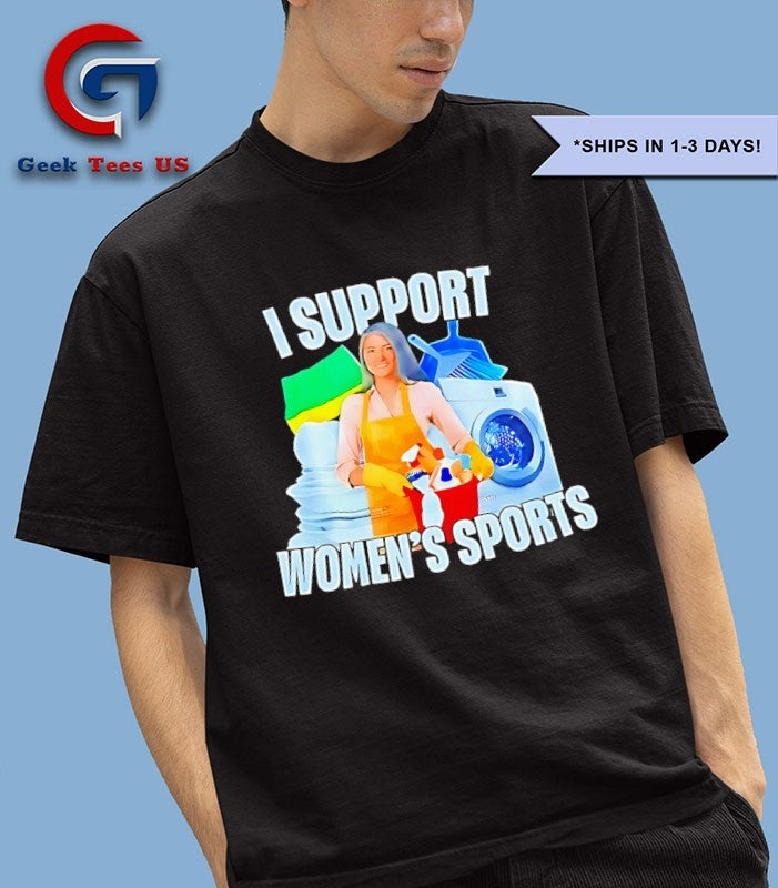 I support womens sports shirt
