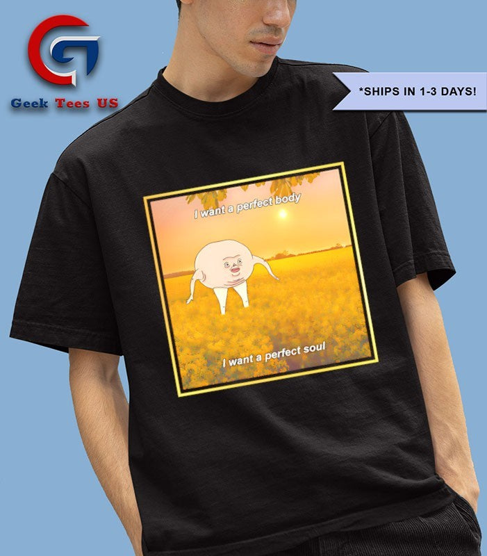 I want a perfect body sunset shirt