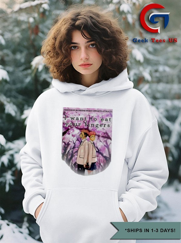 I want to eat your fingers anime shirt