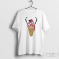 Ice Cream Cone Hockey Shirt Sweater