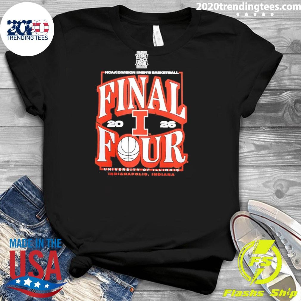 Illinois Fighting Illini 2026 Final Four Ncaa Men’s Basketball Tournament March Madness Shirt