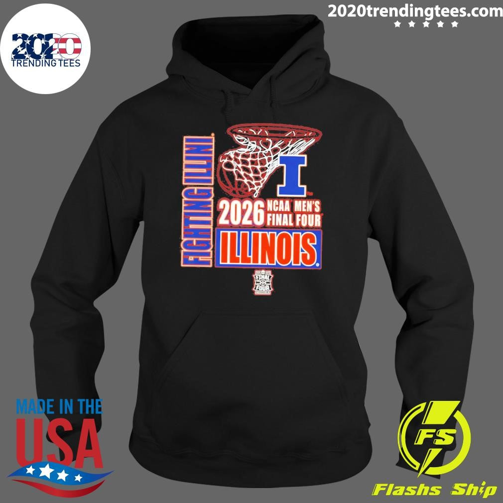 Illinois Fighting Illini Men’s Basketball Ncaa Men’s Final Four 2026 Shirt