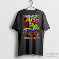 Im Ready To Crush Kindergarten Monster Truck Dinosaur Kids Back To School Shirt Tee