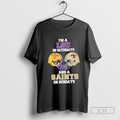 Im A Lsu On Saturdays And A Saints On Sundays Football Helmet