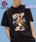 I’m good to fly Santa Claus wearing a cowboy hat and riding a reindeer shirt