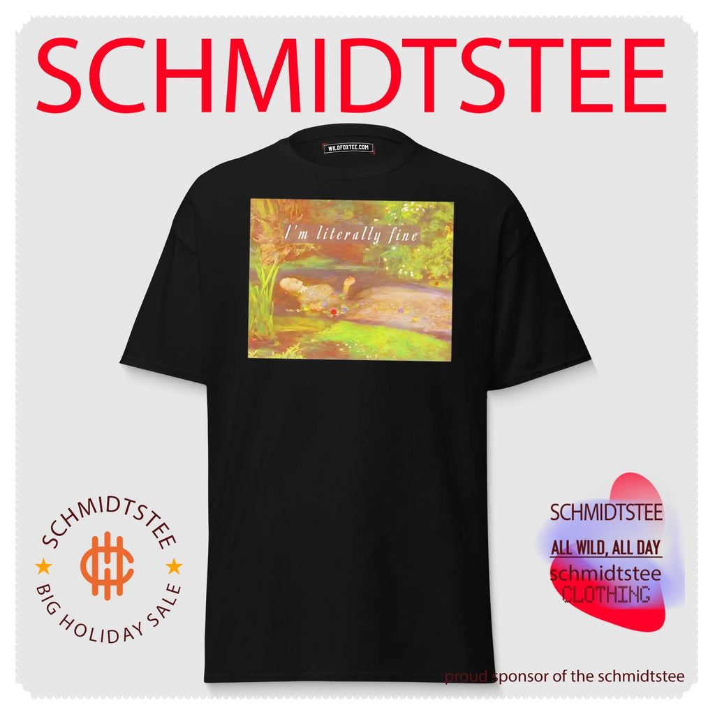 I’m literally fine drowning princess shirt