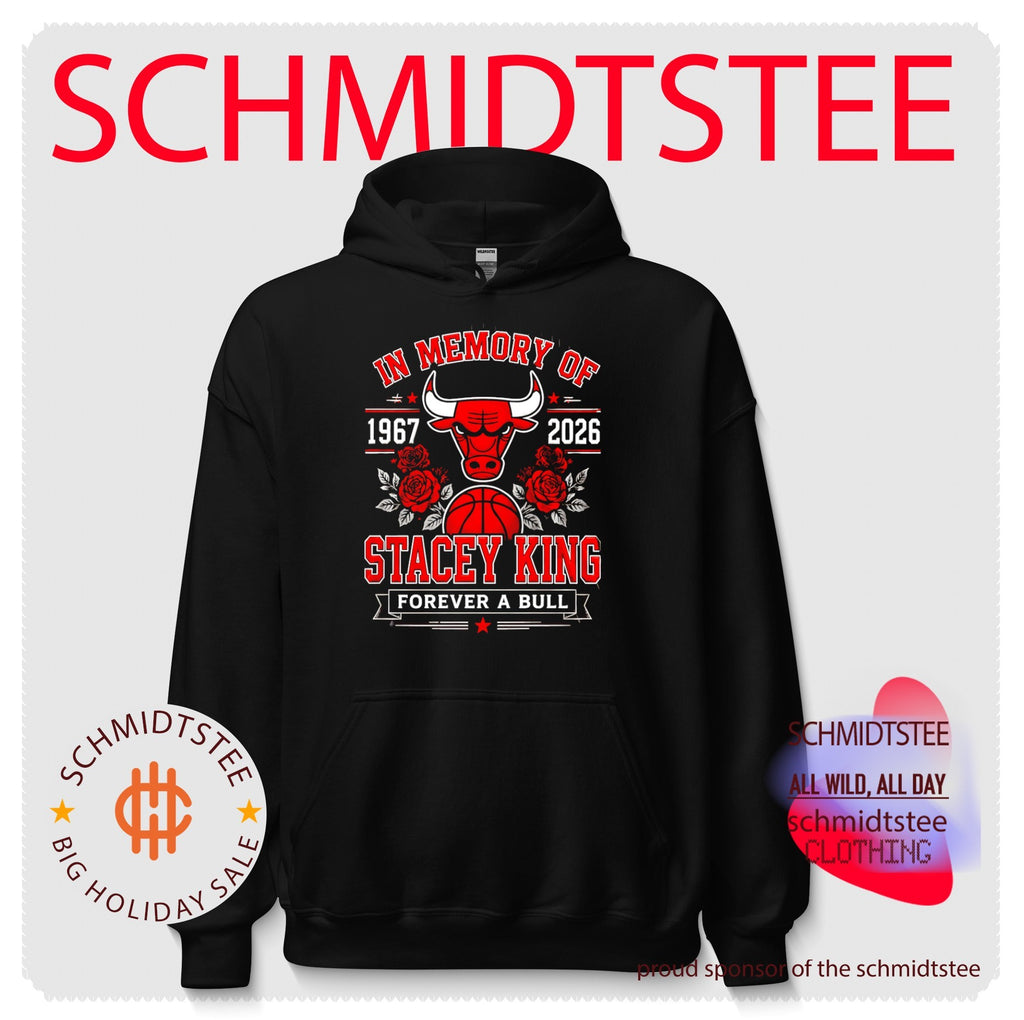 In memory of Stacey King 1967 2026 Chicago Bulls Forever a Bull shirt