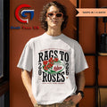 Indiana University Football Rags to Roses 2026 Rose Bowl Champs T-shirt
