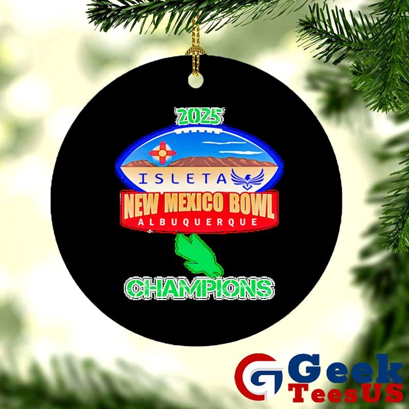Isleta New Mexico Bowl 2025 North Texas Mean Green Champions T-shirt