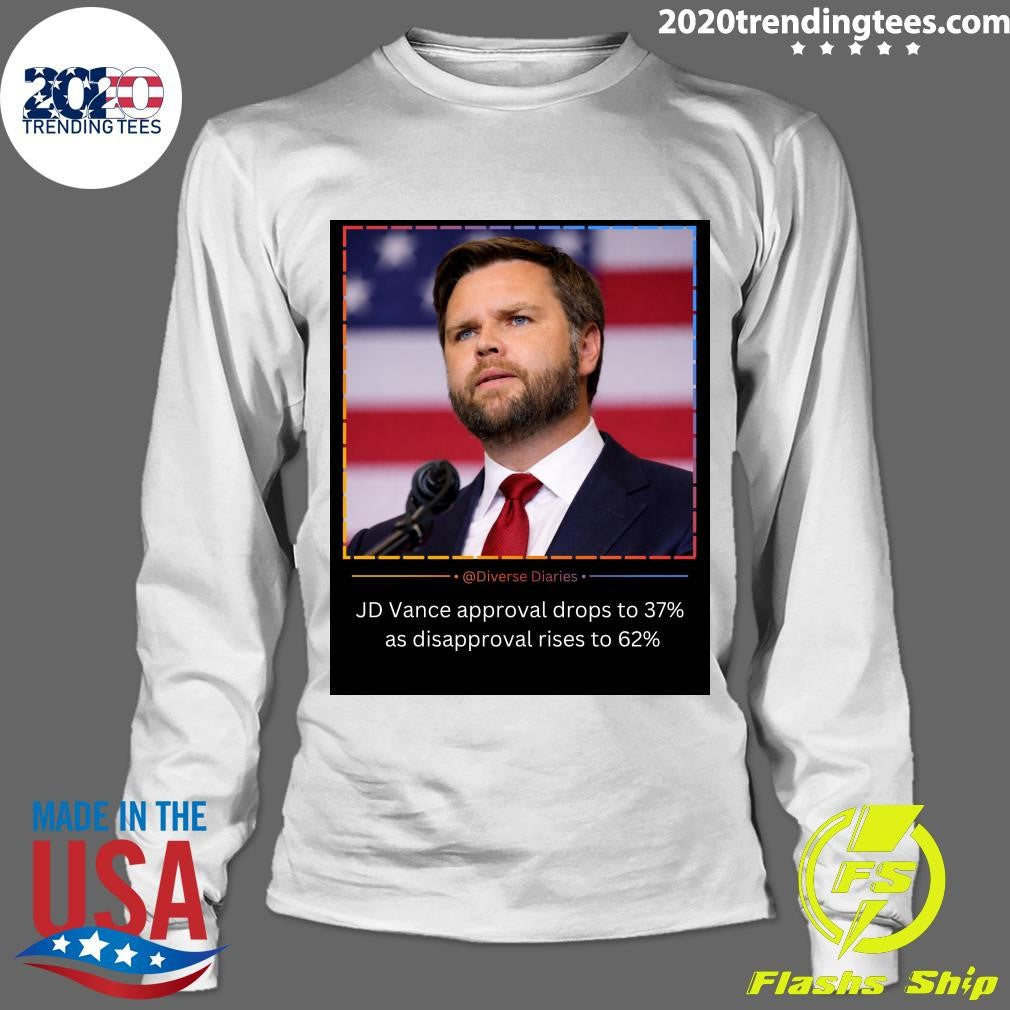 JD Vance Faces Shifting Public Opinion Amid Iran Conflict Discussions Shirt
