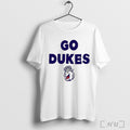 Jmu Dukes Go Dukes Slogan Logo T Shirt