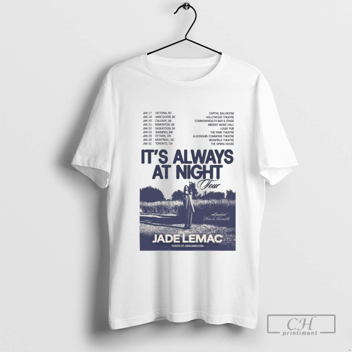 Jade Lemac Its Always At Night Tour 2026 Dates