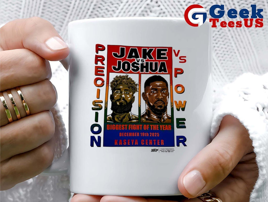Jake Paul Jake vs Anthony Joshua Precision vs Power Biggest Fight of the Year 2025 shirt