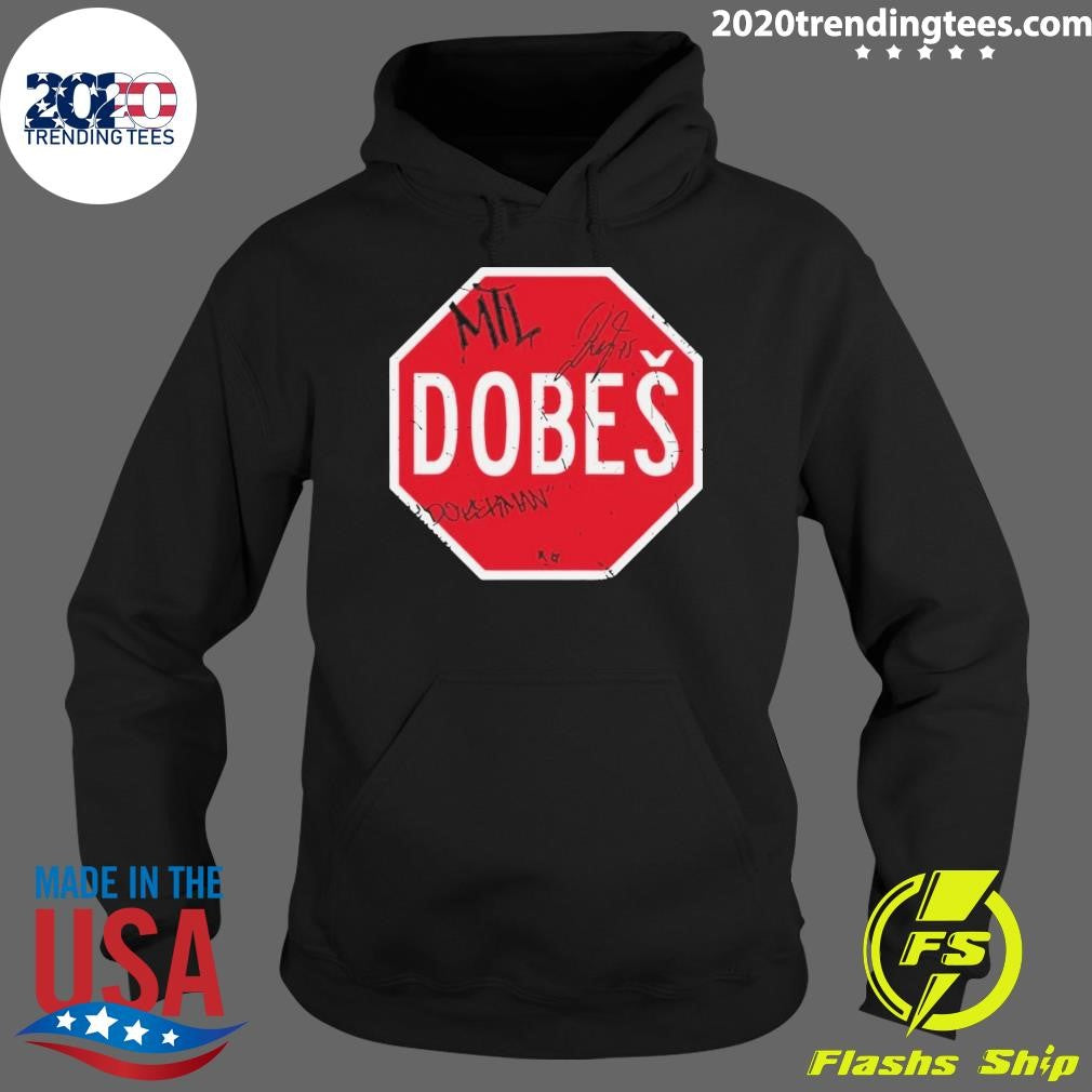 Jakub Dobeš Stop Sign 2026 Signature Shirt