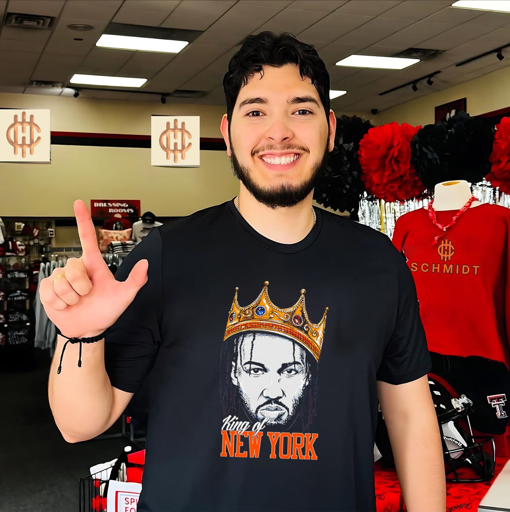 Jalen Brunson King of New York Knicks Champs shirt