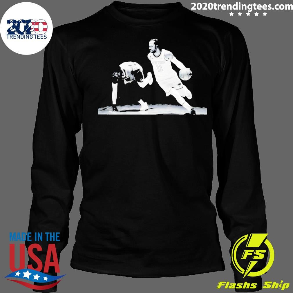 Jalen Brunson New York Knicks Nba Player Basketball Photo Shirt