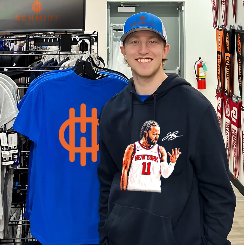 Jalen Brunson New York Knicks in 5 signature shirt