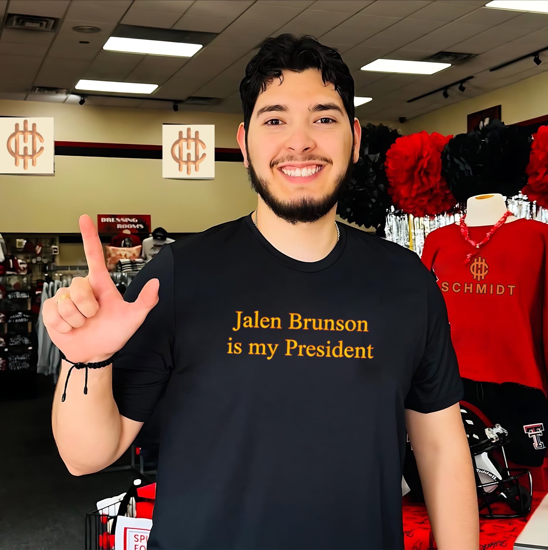 Jalen Brunson is My President Basketball Fan Quote shirt
