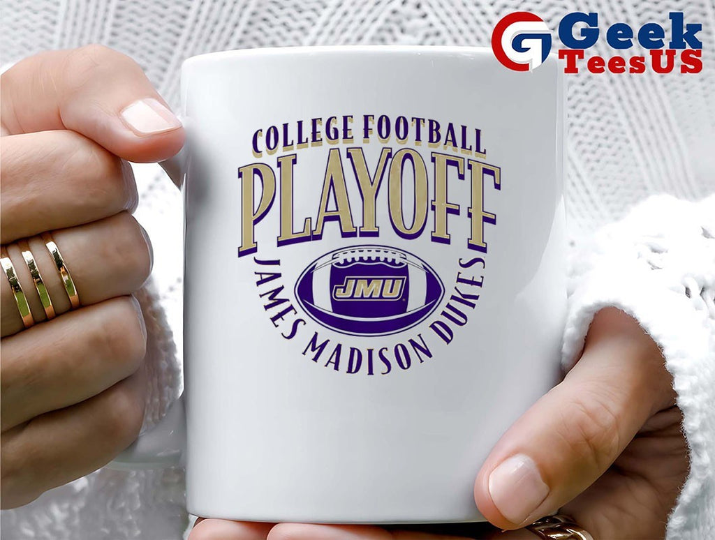 James Madison Dukes 2025 CFB Playoff curve shirt