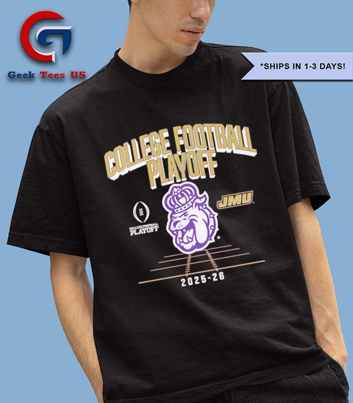 James Madison Dukes 2025 CFB Playoff mascot shirt