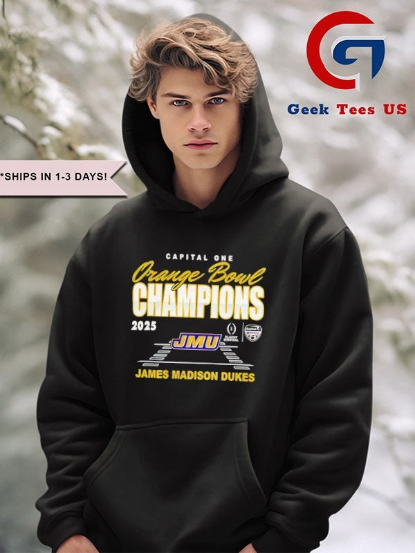 James Madison Dukes 2026 Orange Bowl Champions classic shirt