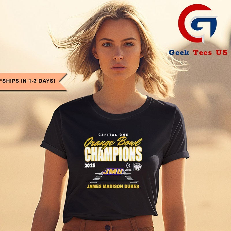 James Madison Dukes 2026 Orange Bowl Champions classic shirt