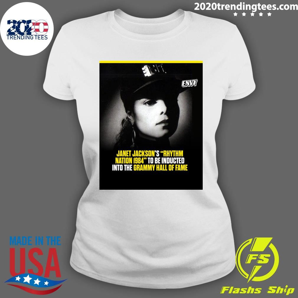 Janet Jackson’s Rhythm Nation 1984 To Be Inducted Into The Grammy Hall Of Fame Shirt