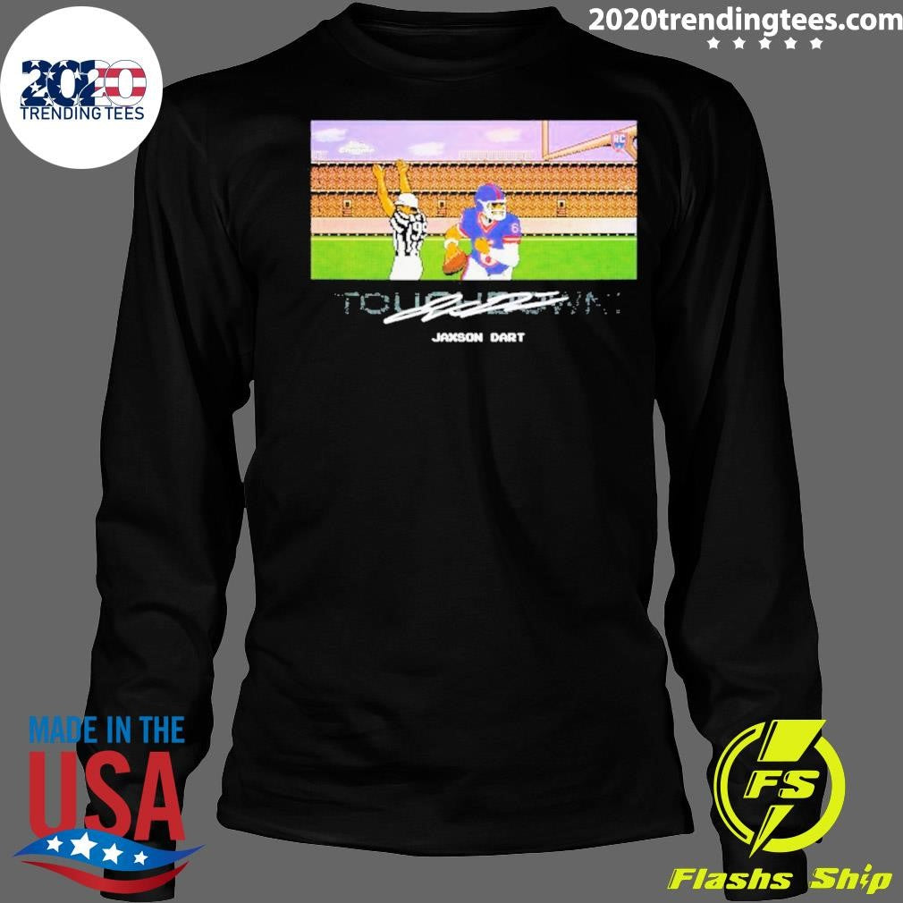 Jaxson Dart Nfl Tecmo Super Bowl Games Shirt