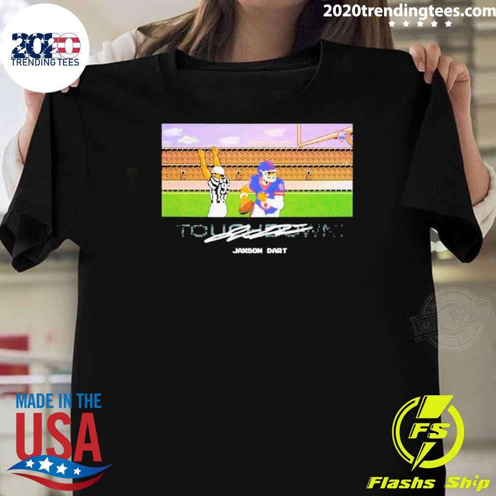 Jaxson Dart Nfl Tecmo Super Bowl Games Shirt