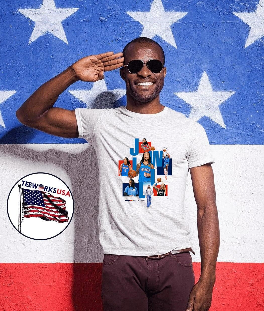 Jaylin Williams Birthday Celebration Oklahoma City Thunder shirt